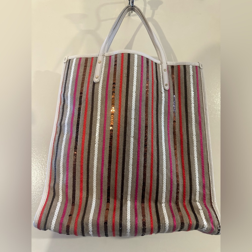 Kate Spade Vintage Sequin Tote EUC